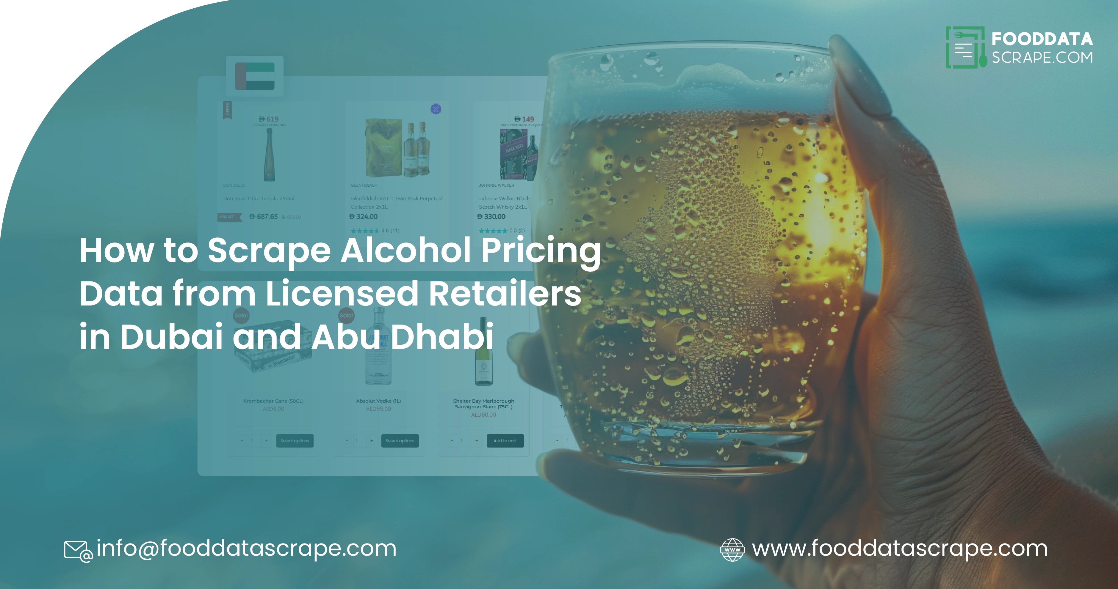 How to Scrape Alcohol Pricing Data from Licensed Retailers in Dubai and Abu Dhabi